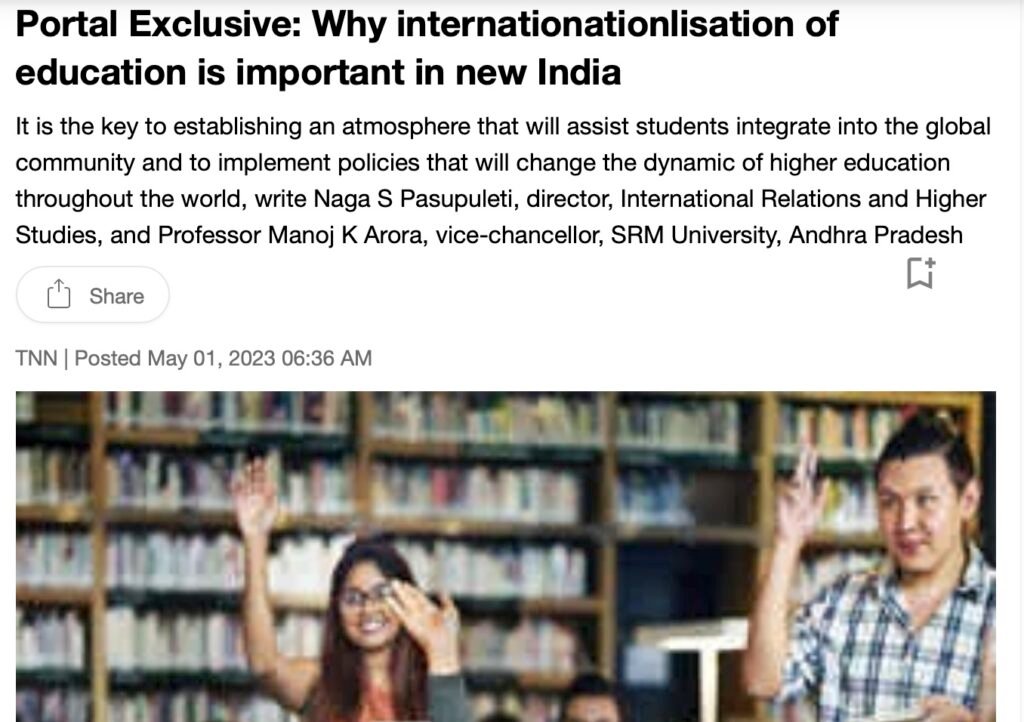 Article on the internationalization